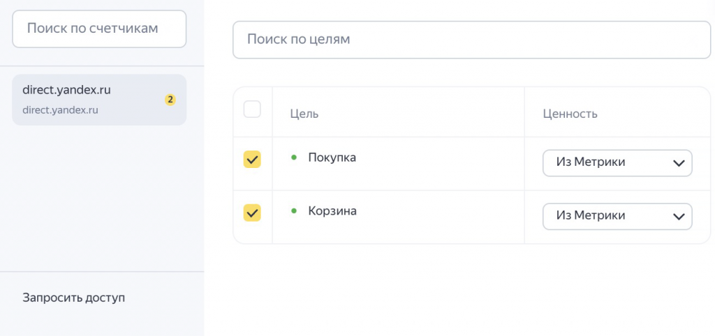 Учет офлайн-конверсий Яндекс